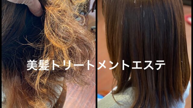 千葉県茂原市の美容室 Hair Space G O D トリートメントエステの施術例 Hair Space G O Dの美髪に導くヘアケアブログ